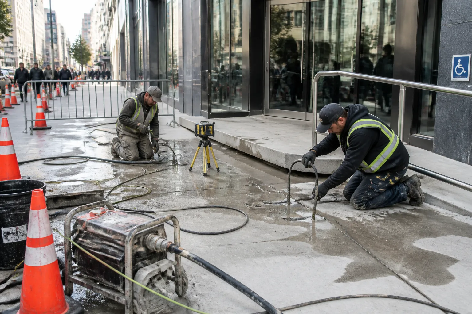 Commercial Concrete Leveling